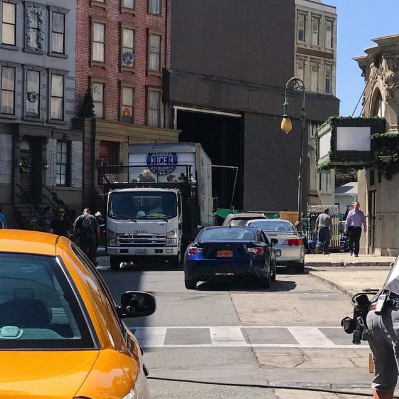 LA Times Article - On a Hollywood studio lot, a new New York comes to life